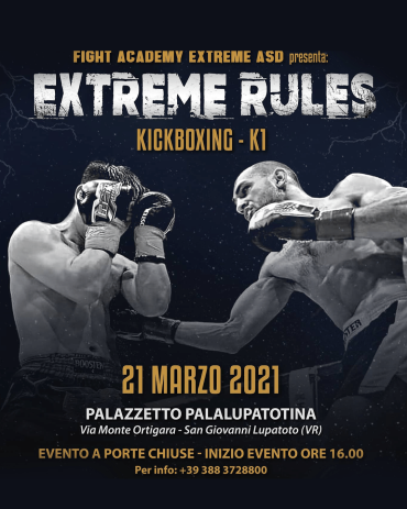 locandina evento extreme rules